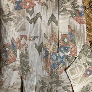 Alfred Dunner tribal Aztec print blazer 14